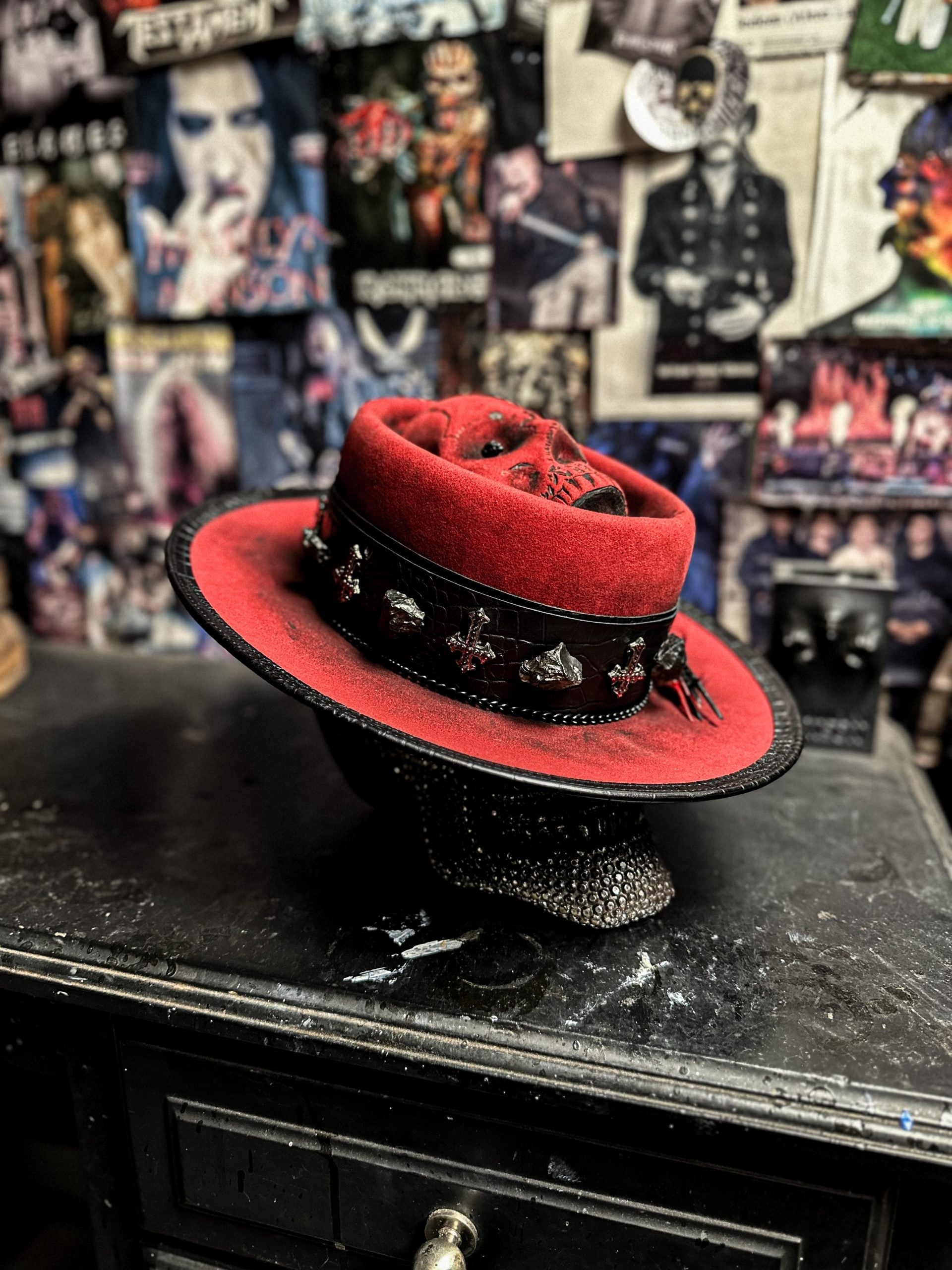 RED SKULL - Blade Hats
