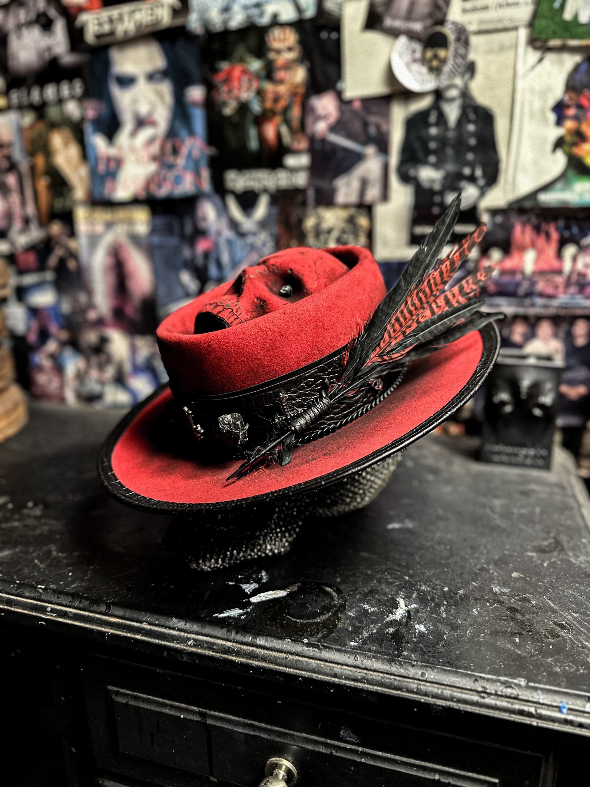 RED SKULL - Blade Hats
